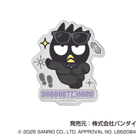 『サンリオキャラクターズ』アクリルステッカー まねっこーで スパイVer.【BOX】